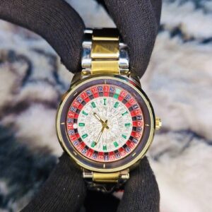 Luxury Roulette Dial Casino Watch
