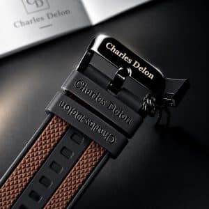 Charles Delon Exclusive Blue Luxury Watch – Redefine Your Style** Elevate your everyday style with the Charles Delon Exclusive Blue Luxury Wrist Watch. Featuring a bold black dial, elegant deep-blue textured strap, and a sophisticated multi-layer dial design, this watch brings a modern luxury look to your wrist. Designed for men who appreciate style and elegance, it is a perfect choice for casual outings, office wear, parties, and special occasions. Its eye-catching design makes it a stylish addition to your personal collection and a thoughtful gift for someone special. **Product Highlights:** - **Brand:** Charles Delon - **Style:** Exclusive Luxury Design - **Dial Color:** Black with Blue Accents - **Strap Color:** Deep Blue - **Display:** Analog-Style Dial - **Ideal For:** Casual, Formal & Party Wear - **Perfect Gift:** Birthdays, Anniversaries & Special Occasions **Upgrade Your Look with Charles Delon.** Make every moment more stylish with a watch that stands out.